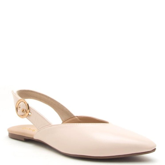 Last Pair Sale! Nude Flats Sizes 8.5 - Picture 2 of 4